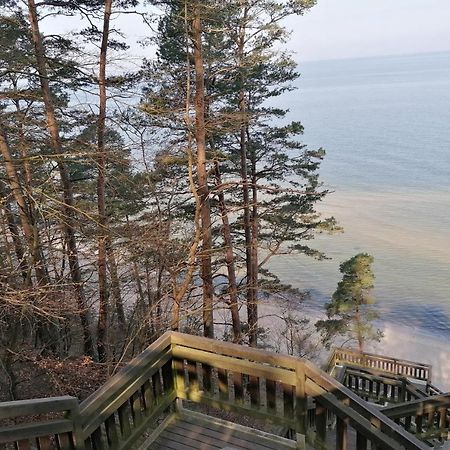 Strandidylle Apartment Mit Meerblick Und Kamin Miedzyzdroje Bagian luar foto