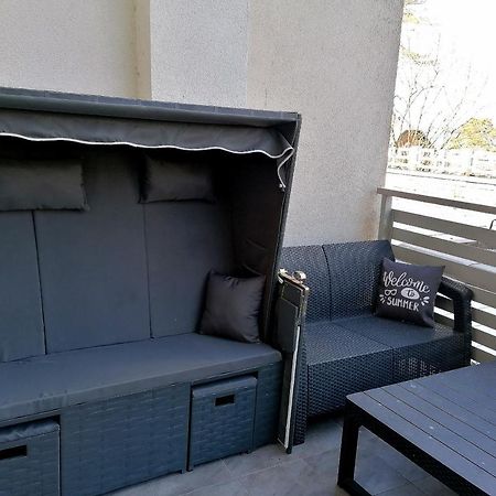 Strandidylle Apartment Mit Meerblick Und Kamin Miedzyzdroje Bagian luar foto