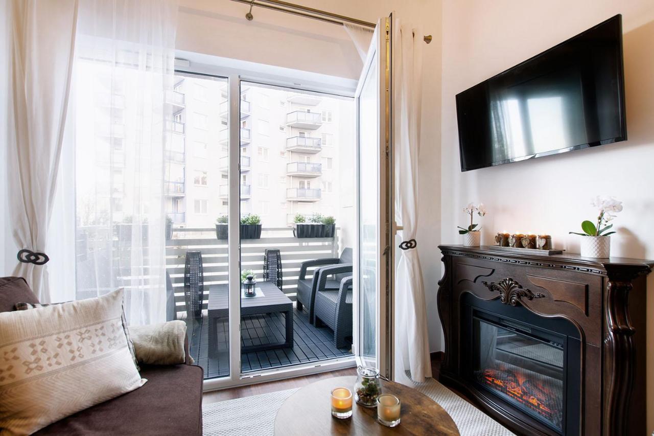 Strandidylle Apartment Mit Meerblick Und Kamin Miedzyzdroje Bagian luar foto