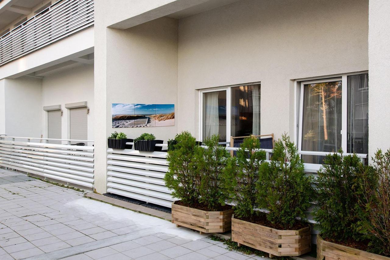 Strandidylle Apartment Mit Meerblick Und Kamin Miedzyzdroje Bagian luar foto