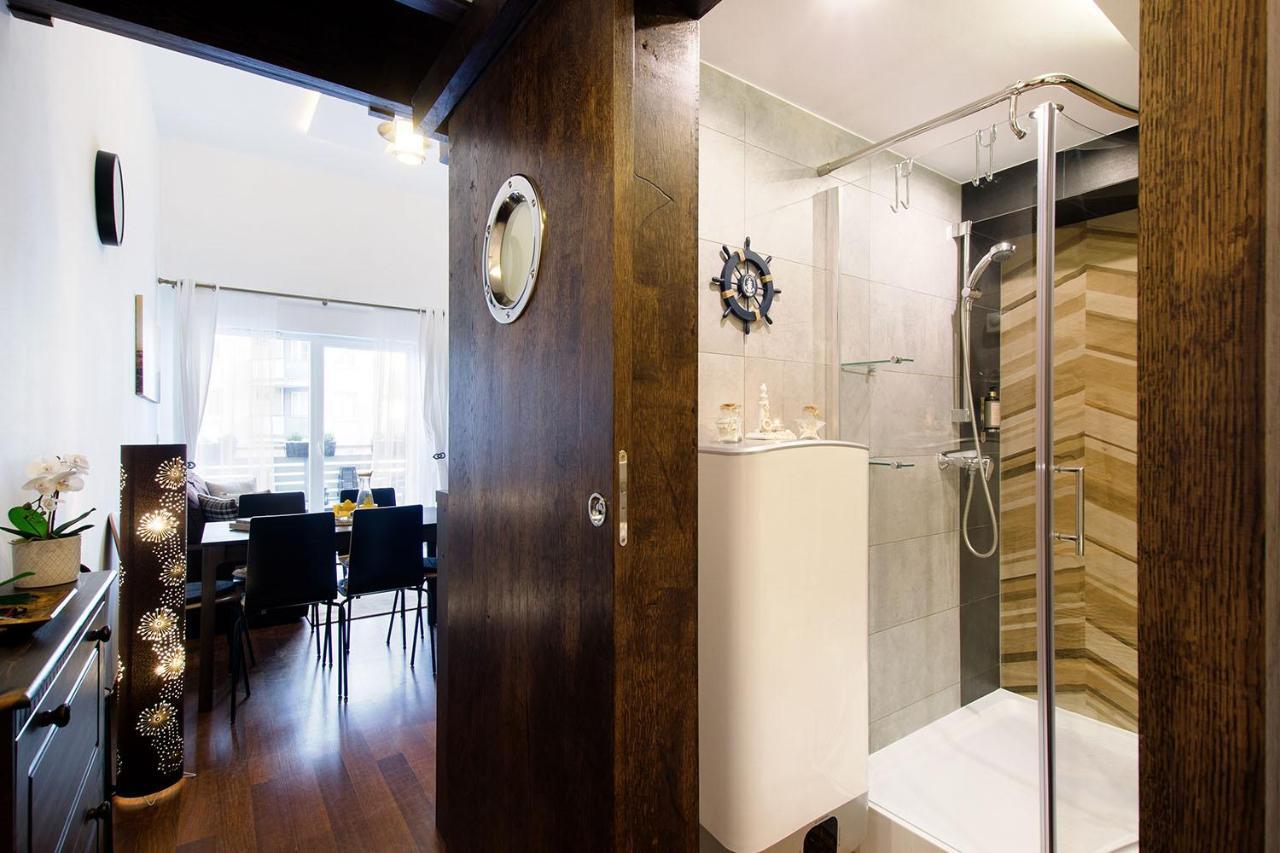 Strandidylle Apartment Mit Meerblick Und Kamin Miedzyzdroje Bagian luar foto