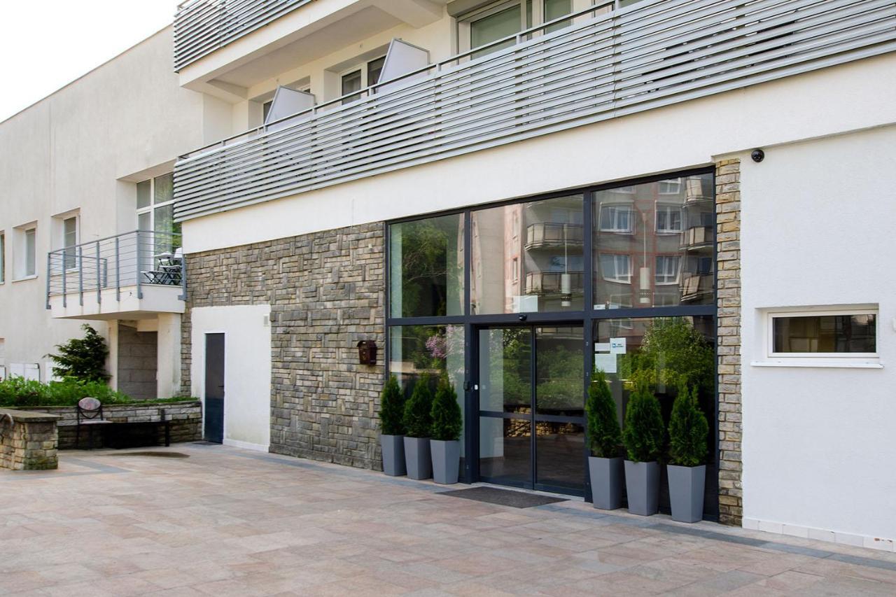 Strandidylle Apartment Mit Meerblick Und Kamin Miedzyzdroje Bagian luar foto