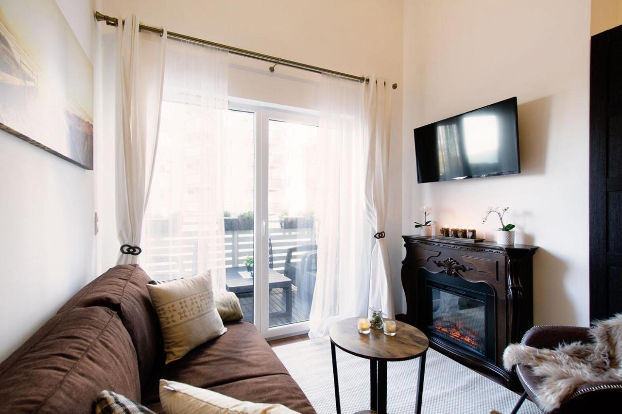 Strandidylle Apartment Mit Meerblick Und Kamin Miedzyzdroje Bagian luar foto